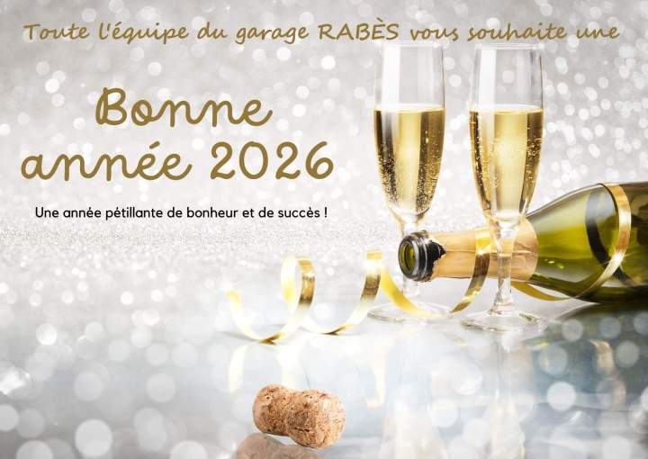 carte bonne annee 2026 champagne 2
